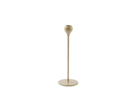 Kaarsenhouder Samui H25cm - metaal - taupe