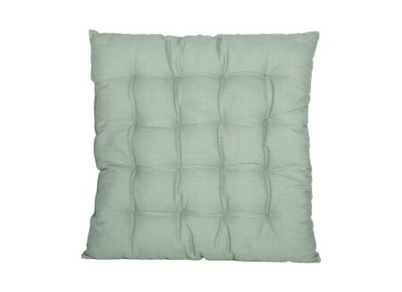 Stoelkussen Uni 40x40cm - stof - groen