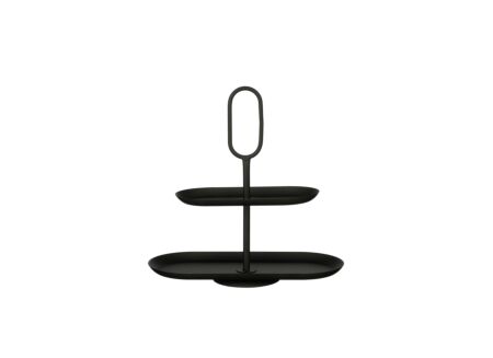 Serveertoren Rama 38x17x37cm - ijzer - zwart