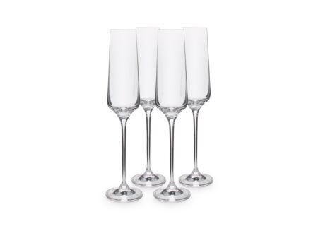 Champagneglas Mystique 19cl set van 4