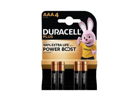 Batterij Duracell AAA 4x