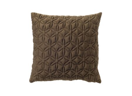 Kussen Lizzy 45x45cm - stof - military olive