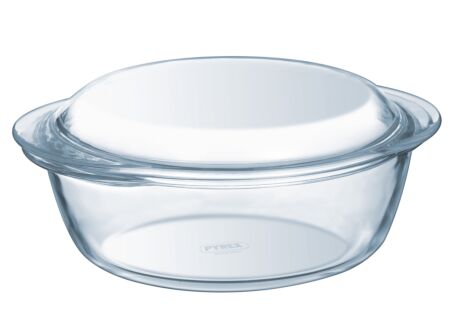 Stoofpot Pyrex 4 in 1  21x18x8cm - borosilicaatglas - transparant