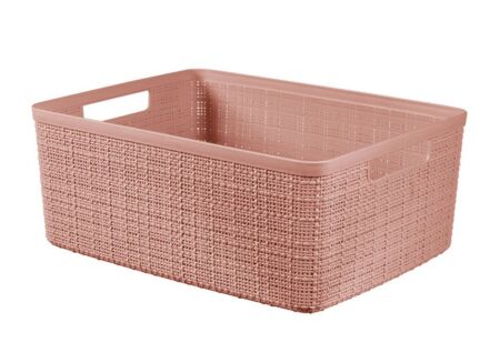 Opbergbox Jute 36,2x28,2x14,5cm