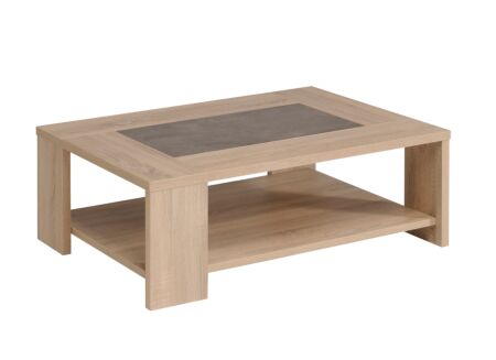 Salontafel Fumay hout massief en fineer