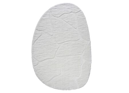 Tapijt Madagaskar 200x290cm - polyester - wit