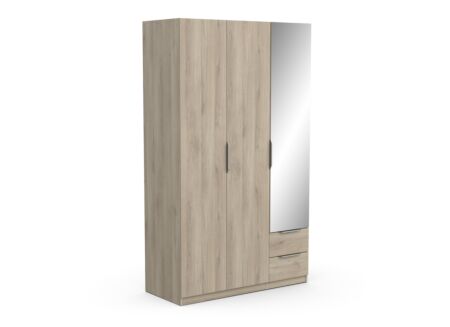 Kleerkast Michigan 119cm - decor - kronberg eik