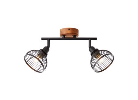 Opbouwspot Avia met 2 spots 2x40W E14