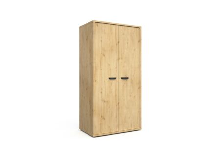 Kleerkast Lina 103x63x200cm - decor - artisanale eik