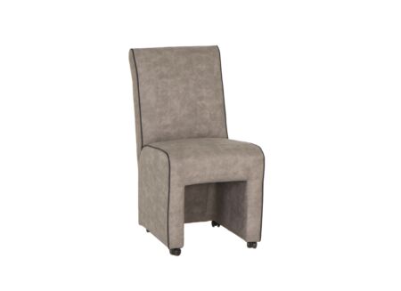 Stoel Cowboy 51x60x95cm - microvezel - silver preston