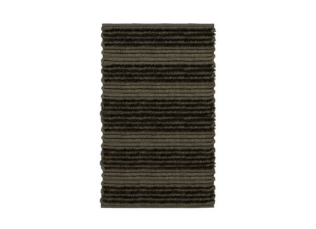 Badmat Solange 60x100cm - katoen & polyester - army green