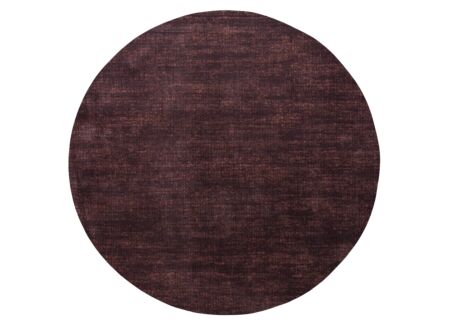 Rond tapijt Aspero Ø120cm - heatset polypropyleen - bordeaux