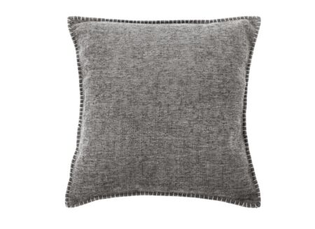 Kussen Damian 45x45cm - stof - dark grey