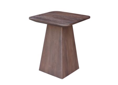 Salontafel Monsoon 40x40cm - mango massief - bruin