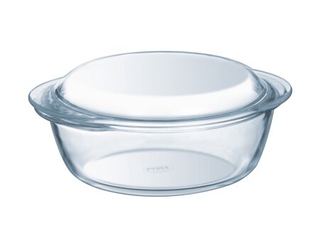 Stoofpot 4 in 1 24x20x10cm 1,6 + 0,5l transparant