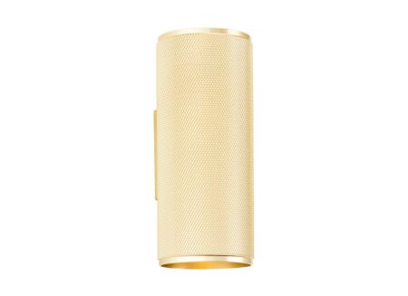 Wandlamp Marty Up & Down mat goud 5W GU10