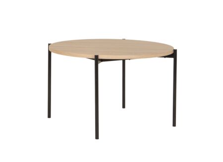 Ronde tafel Lais Ø120cm - melamine - bruin