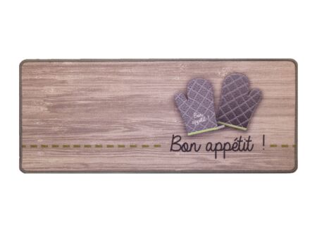 Keukenloper Bon Appetit
 120x50cm - stof - multicolor