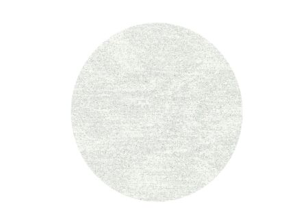 Rond tapijt Medusa Ø120cm polyester wit