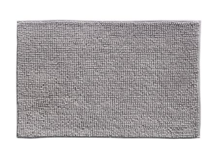Badmat Indiana 78x50cm - chenille - grijs