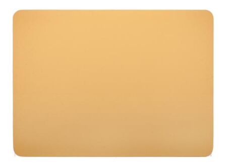 Placemat Togo 45x33cm - lederlook - karamel