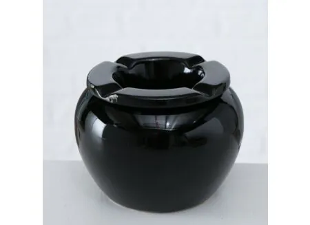 Aperçu - Cendrier Blacko noir blanc