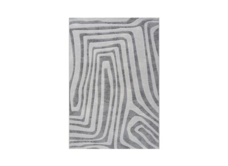 Tapijt Aspero 330x240cm polyester wit grijs