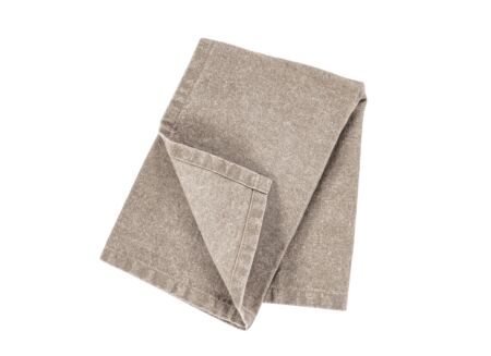 Serviette Myrna 40x40cm taupe set van 2