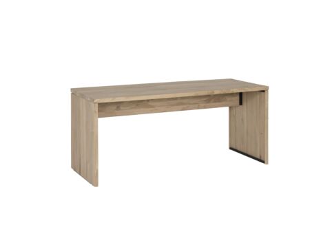 Bureau Yoda 160x80x76cm - eik massief - naturel