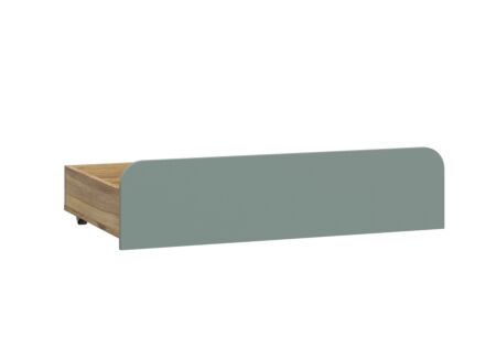 Bedlade Hoa decor - mauvella eik/groen