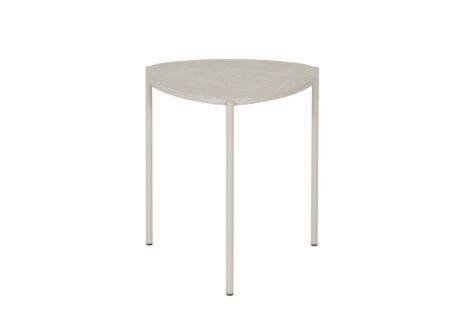 Salontafel Trio Ø50cm - HPL - travertin tivoli & sable