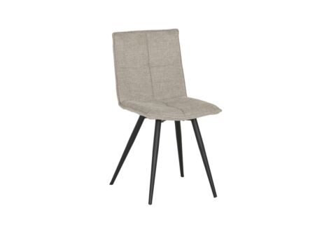 Stoel Town 56x44x86cm - stof - beige
