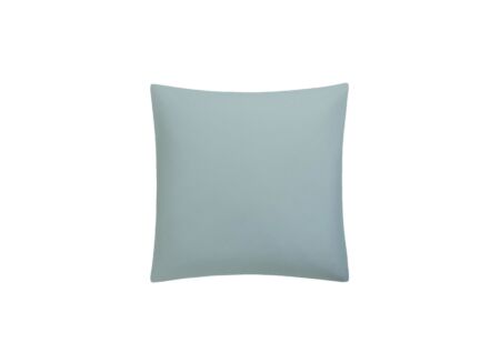 Kussensloop 65x65cm - percale katoen - aqua