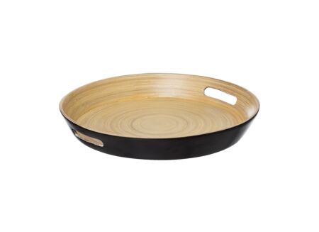 Rond dienblad bamboe Ø42cm