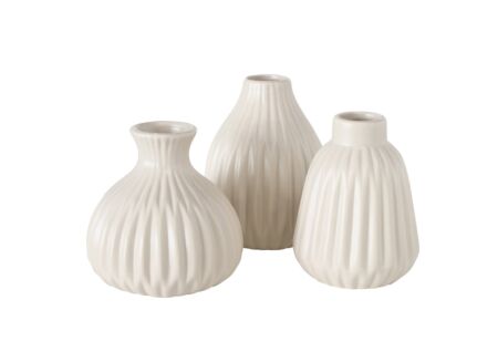 Vaas Esko H12cm - porselein - beige