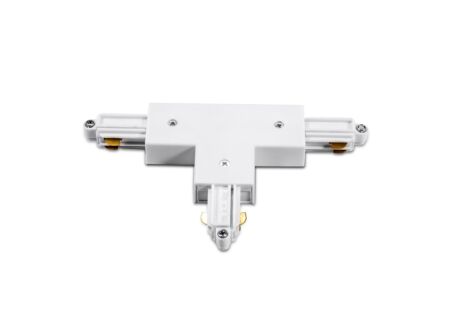 Railverlichting T-connector monofase binnen aarding wit