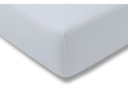 Hoeslaken 140/160x200/220cm jersey katoen soft blue