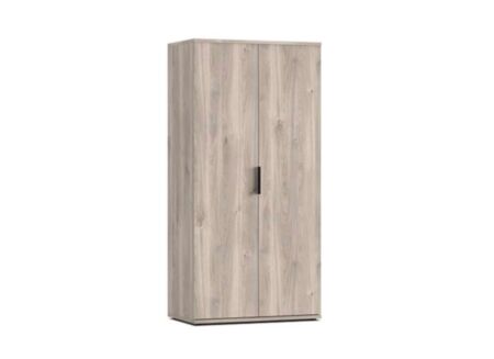 Kleerkast Gloria 100cm - melamine - greige castello oak