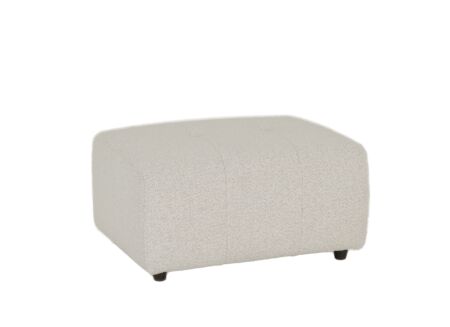 Poef Bric 82x62x42cm - stof - naturel