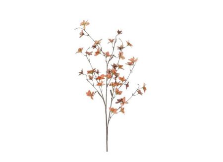 Kunstbloem Enkianthus H125cm - polyester - bruin