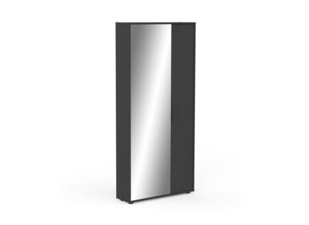 Schoenenkast Ebony 83x24x178cm