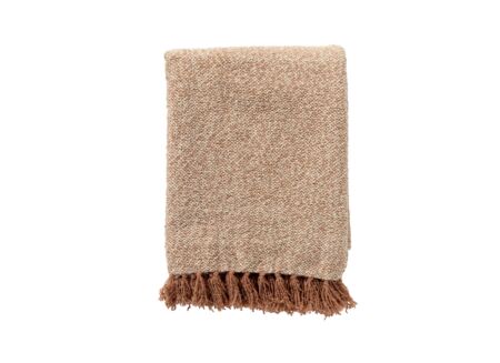 Plaid Sally Plaid Sally 140x180cm gerecycled katoen/polyester cork