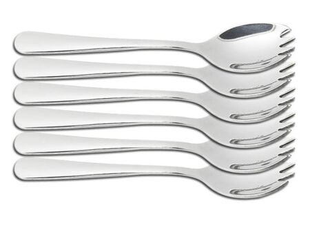 Aperitiefvork Jasmine set van 6