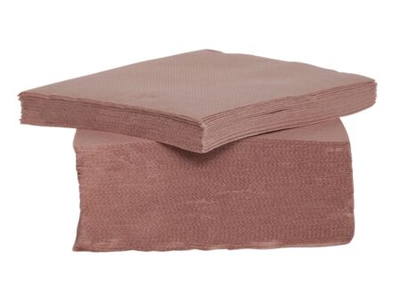 Serviette CT Prof 25x25cm taupe, 40 stuks