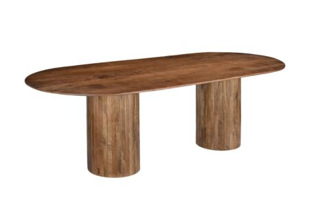 Tafel Solid 240x100cm - mango massief - walnoot