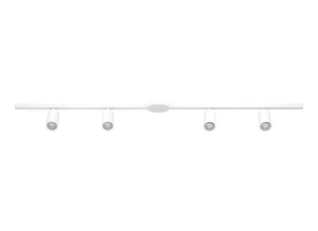 Ledspot EasyT met 4 spots 4W GU10 aluminium wit