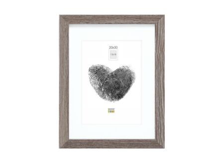 Fotokader 30x20cm - glas - grijs