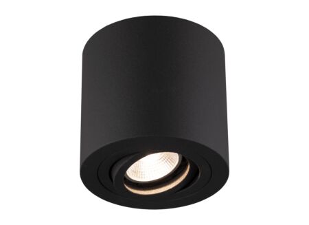 Opbouwspot rond 50W GU10 zwart