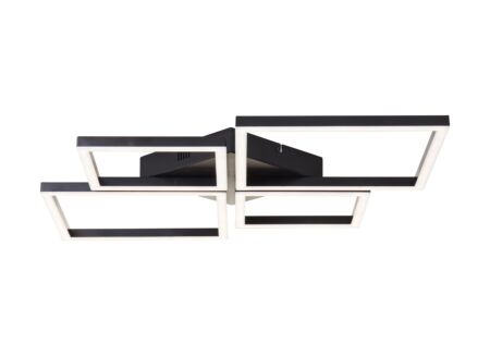 Plafondlamp Tabea zwart