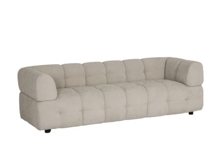 Zetel Tortuga 3-zit - polyestervezel - beige